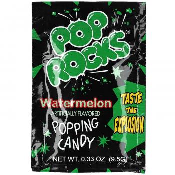 Pop Rocks Watermelon 9,5g Knistergranulat mit Wassermelonen-Geschmack