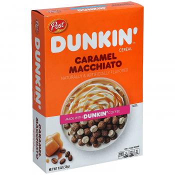 Post Dunkin Cereal Caramel Macchiato 311g