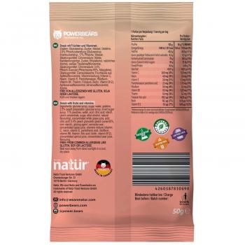 Powerbeärs Beauty Snack Juicy Peach 50g