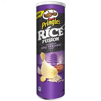 Pringles Rice Fusion Japanese BBQ Teriyaki 180g Knabbergebäck mit Teriyaki-Geschmack