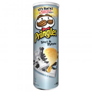 Pringles Salt & Pepper 200g mit Salz- und Pfeffergeschmack