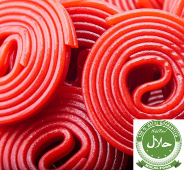 Strawberry Wheels 100g Halal Fruchtgummi