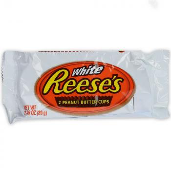 Reese's Peanut Butter Cups White 2 Törtchen aus weißer Schokolade mit Erdnuss-Creme-Füllung