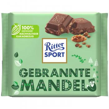 Ritter Sport Winterleckerei Gebrannte Mandel 100g