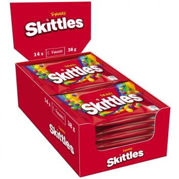 Skittles Kaudragees fruits 14x 38g=532g