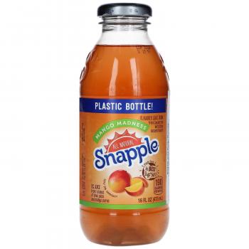 Snapple Mango Madness 473ml Erfrischungsgetränk mit Mangogeschmack