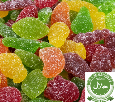 Sour Mix Fruits 100g Halal Fruchtgummi 