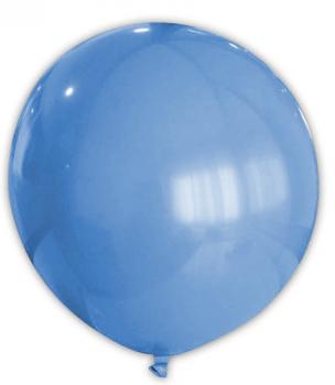 RIESEN XXL LUFTBALLON BLAU 80 CM