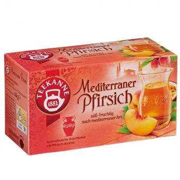 Teekanne Mediterraner Pfirsich 20er