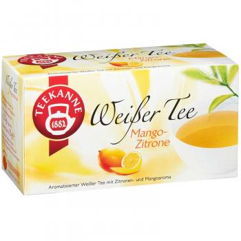 Teekanne Weißer Tee Mango-Zitrone 20er