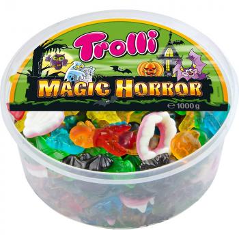 Trolli Magic Horror 1kg Limited Edition: Mischung aus Fruchtgummi und Schaumzucker