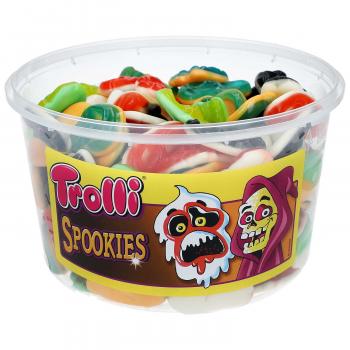 Trolli Spookies 1,2kg 150 Schaumzuckerstücke in unterschiedlichen Geschmacksrichtungen