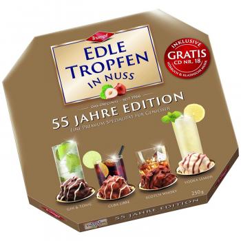 Trumpf Edle Tropfen in Nuss 55 Jahre Edition 250g Limited Edition