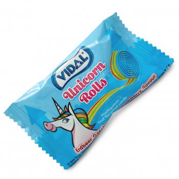 Vidal Unicorn Rolls Fruchtgummi  mit Erdbeer-Geschmack