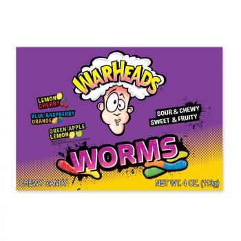 Warheads Worms Sour & Chewy 113g