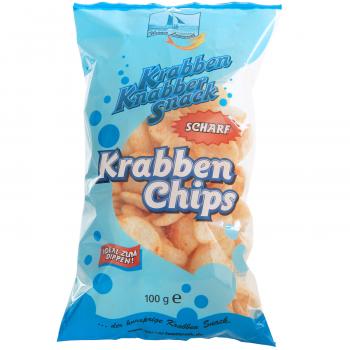 Lauenroth Krabben Chips scharf 100g