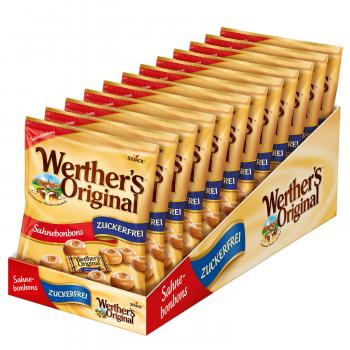 Werther's Original Sahnebonbons zuckerfreie Mini-Sahnebonbons