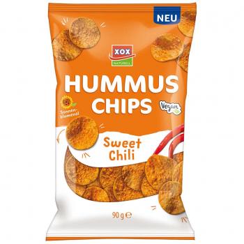 XOX Hummus Chips Sweet Chili 90g