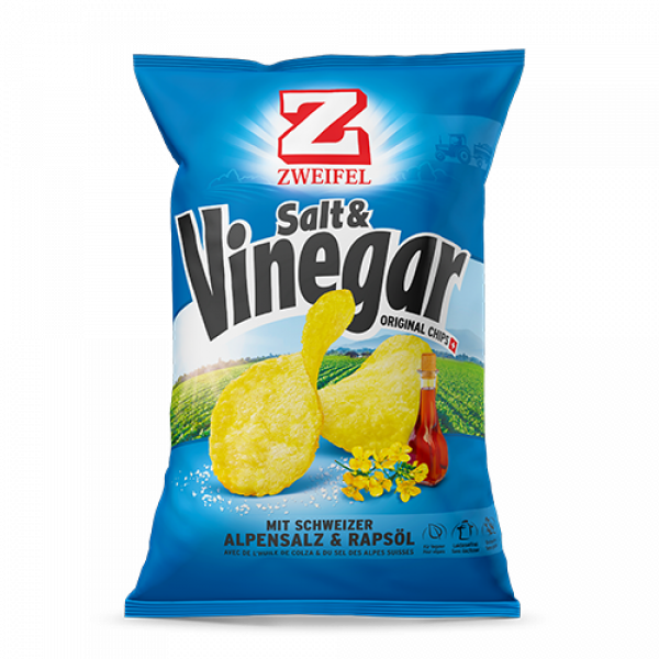 Zweifel Chips Original Salt & Vinegar 175g 