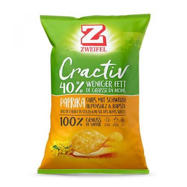 Zweifel Chips Cractiv Paprika 160g 