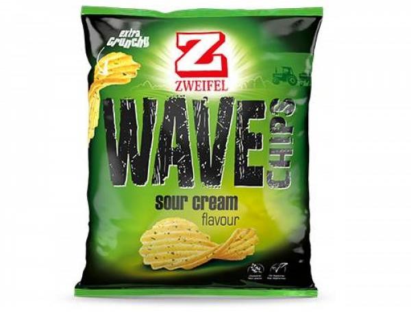 Zweifel Wave Chips Sour Cream 120g