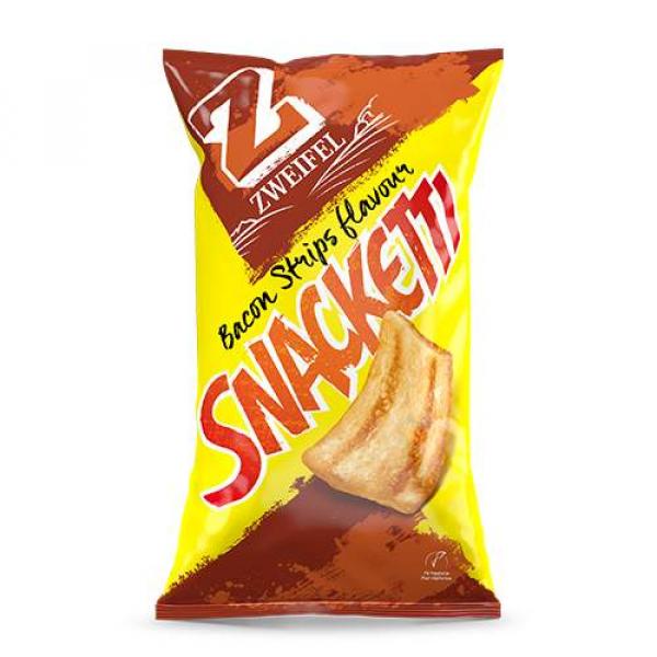 Zweifel Snacketti Chips Bacon Stripes 75g 