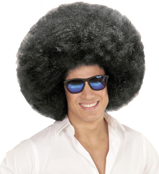 Schwarze Riesen Afro Perücke