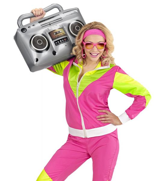 Aufblasbarer Ghettoblaster Radio 50cm