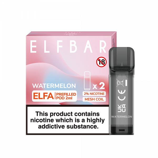 Elfbar Elfa 2er Pack Pods Watermelon 2ml