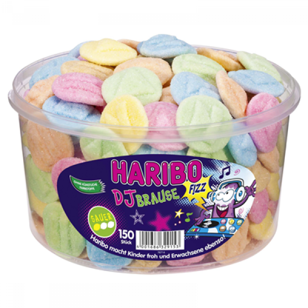 Haribo Dj Brause Fruchtgummi 150 Stück