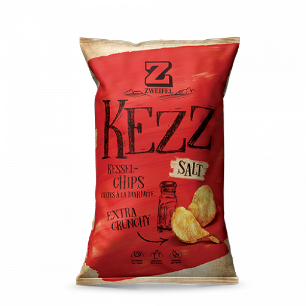 Zweifel Kessel Chips Extra Crunchy Salt 110g