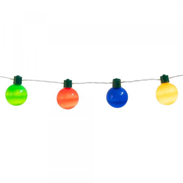 LED Lichterkette Funball 140 cm, Ø 5 cm