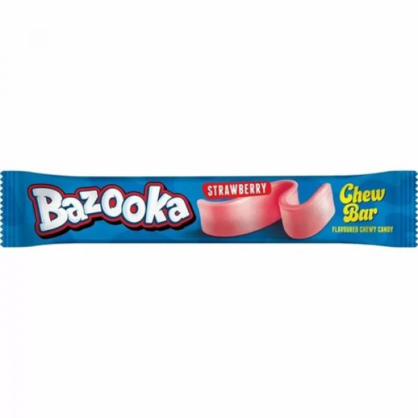 Bazooka Chew Bar Strawberry 14g