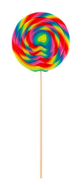 Felko Spiral Pop Felko Spiral Rainbow Mega 200g Lolli 100g Regenbogen