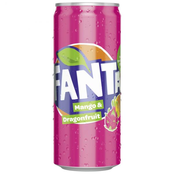 Fanta Mango & Dragonfuit Dose á 0,33L 