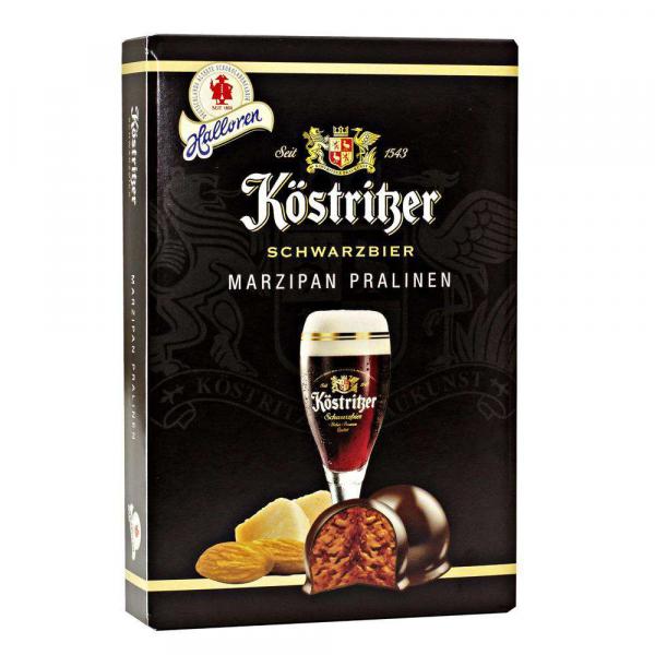 Halloren Köstritzer Schwarzbier Marzipan Pralinen 125g