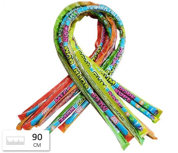 Zed Mega Sour Gum Rope 90cm