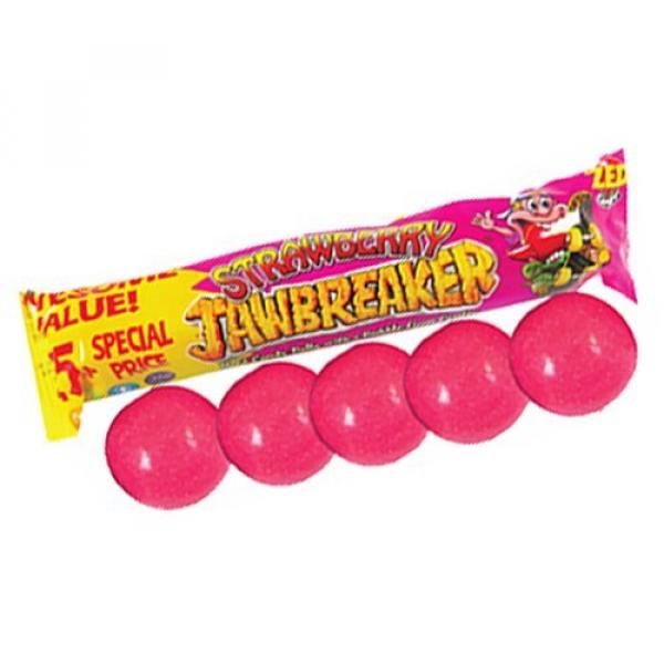 ZED Candy Jawbreakers Strawberry 5er