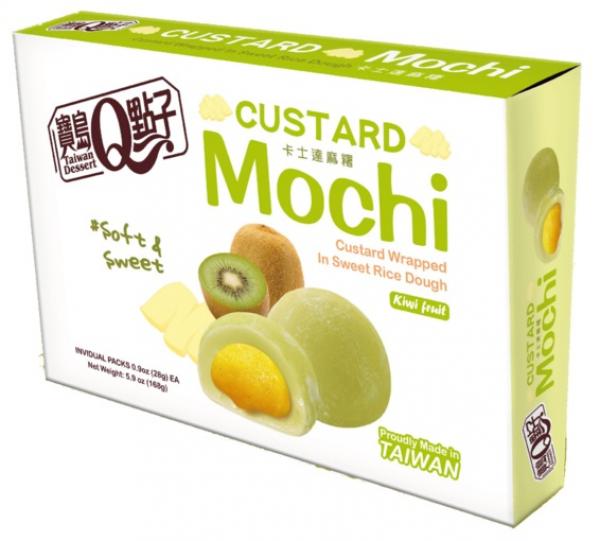 TW Custard Mochi Kiwi Geschmack 168g