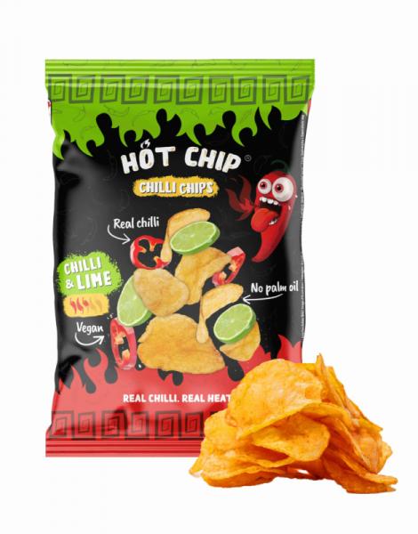 Hot Chip Kartoffelchips Chili & Lime