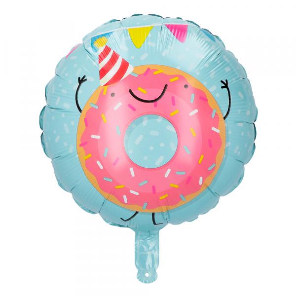 Folieballon Donut zweiseitig 45cm