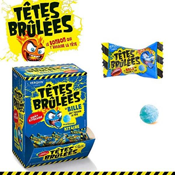 Têtes Brulées Lolly Himbeere 1 Stück