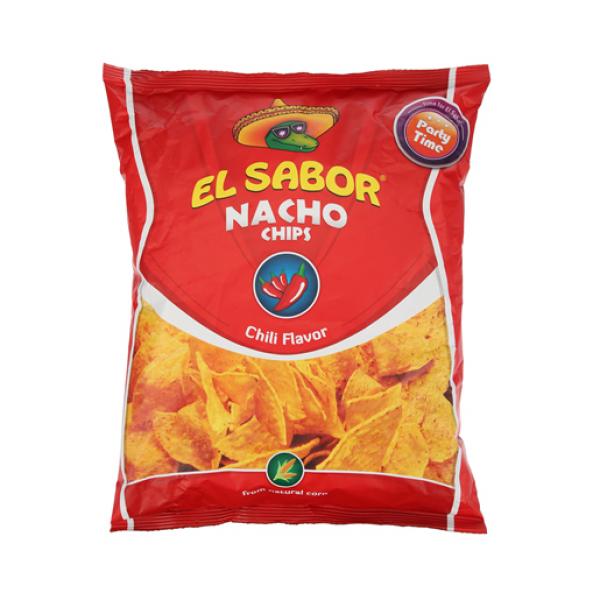 El Sabor Nacho Chips Chili 225g