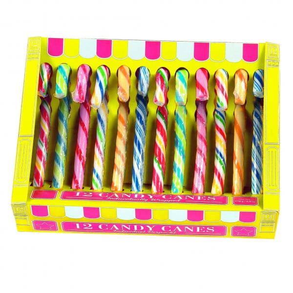 Hamlet Candy Canes Zuckerstangen 12x14g farbig