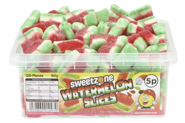 Sweetzone Watermelon Slices 600 Stück Wassermelonen Schnitten