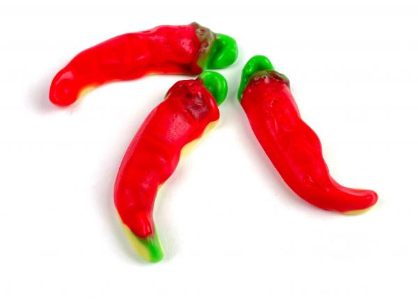 Red Hot Chili Peppers Schoten extra scharfes Fruchtgummi 1000g