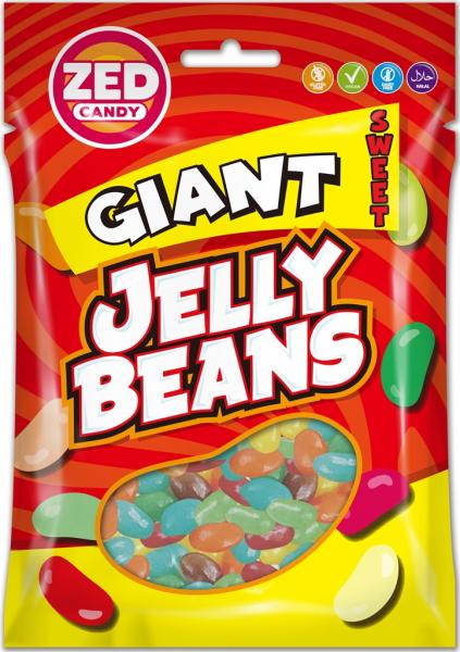 ZEDCandy Giant Sweet Jelly Beans 150g