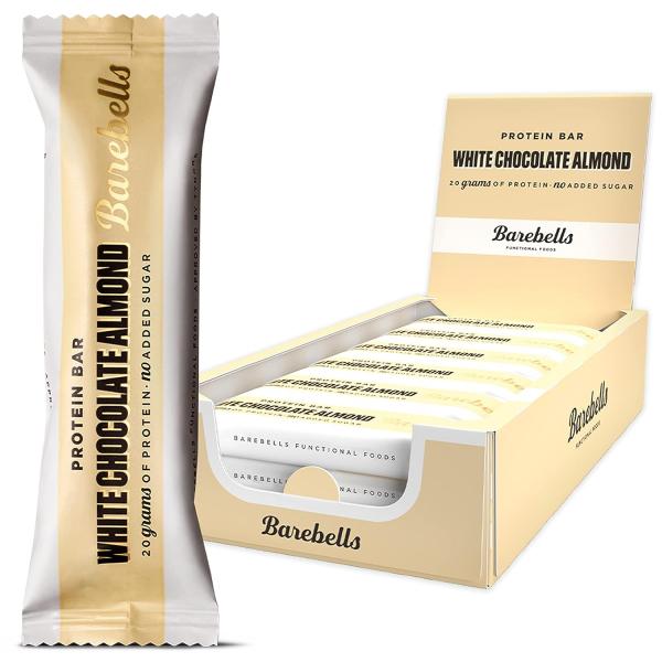 Barebells Protein Riegel 55g White Chocolate Almond - Weiss