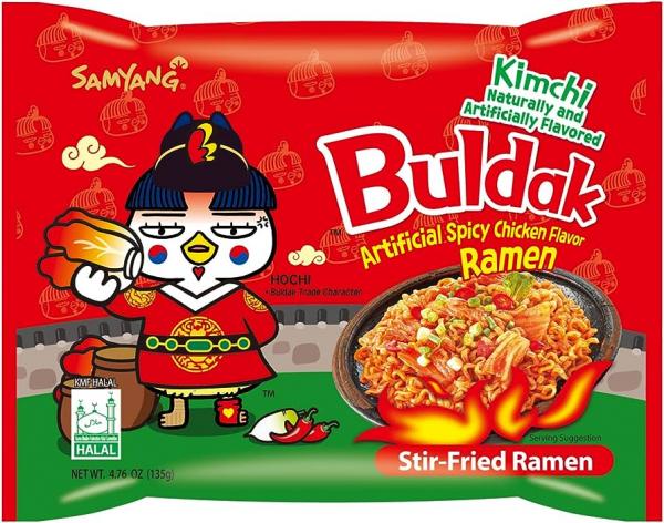 Samyang Hot Chicken Kimchi Ramen 140g