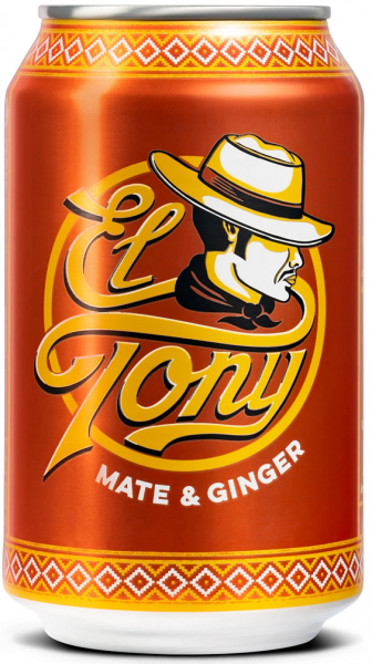 El Tony Mate Limonade Mate & Ginger 330ml 